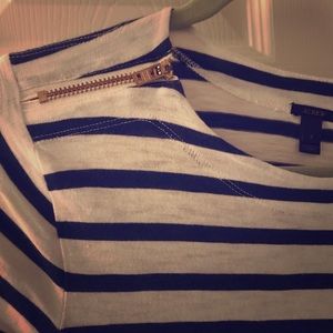 J. Crew Striped long sleeve tee